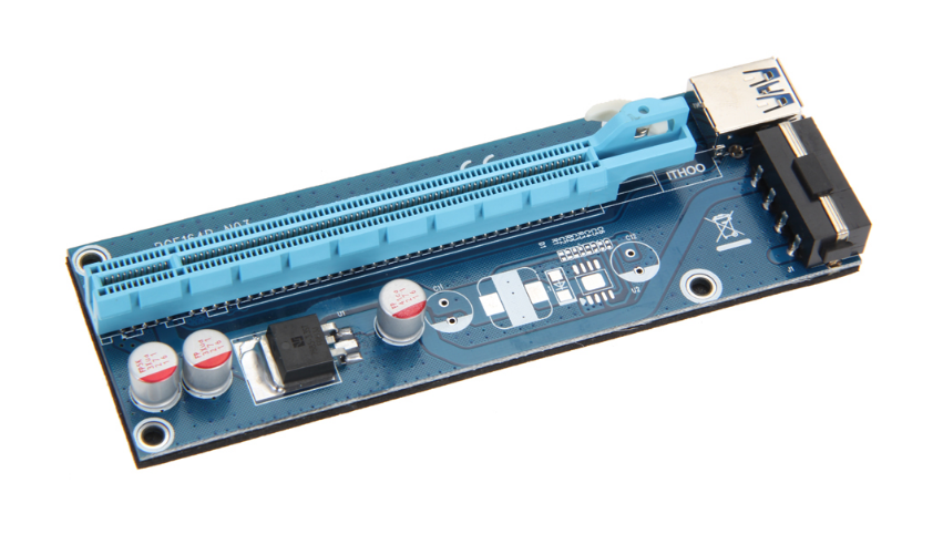 USB Riser райзер rizer x1-x16 molex
