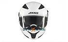 Шолом (інтеграл) AXXIS PANTHER SV Solid A0 Gloss White [XL], фото 2