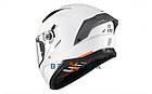 Шолом (інтеграл) AXXIS PANTHER SV Solid A0 Gloss White [XL], фото 3