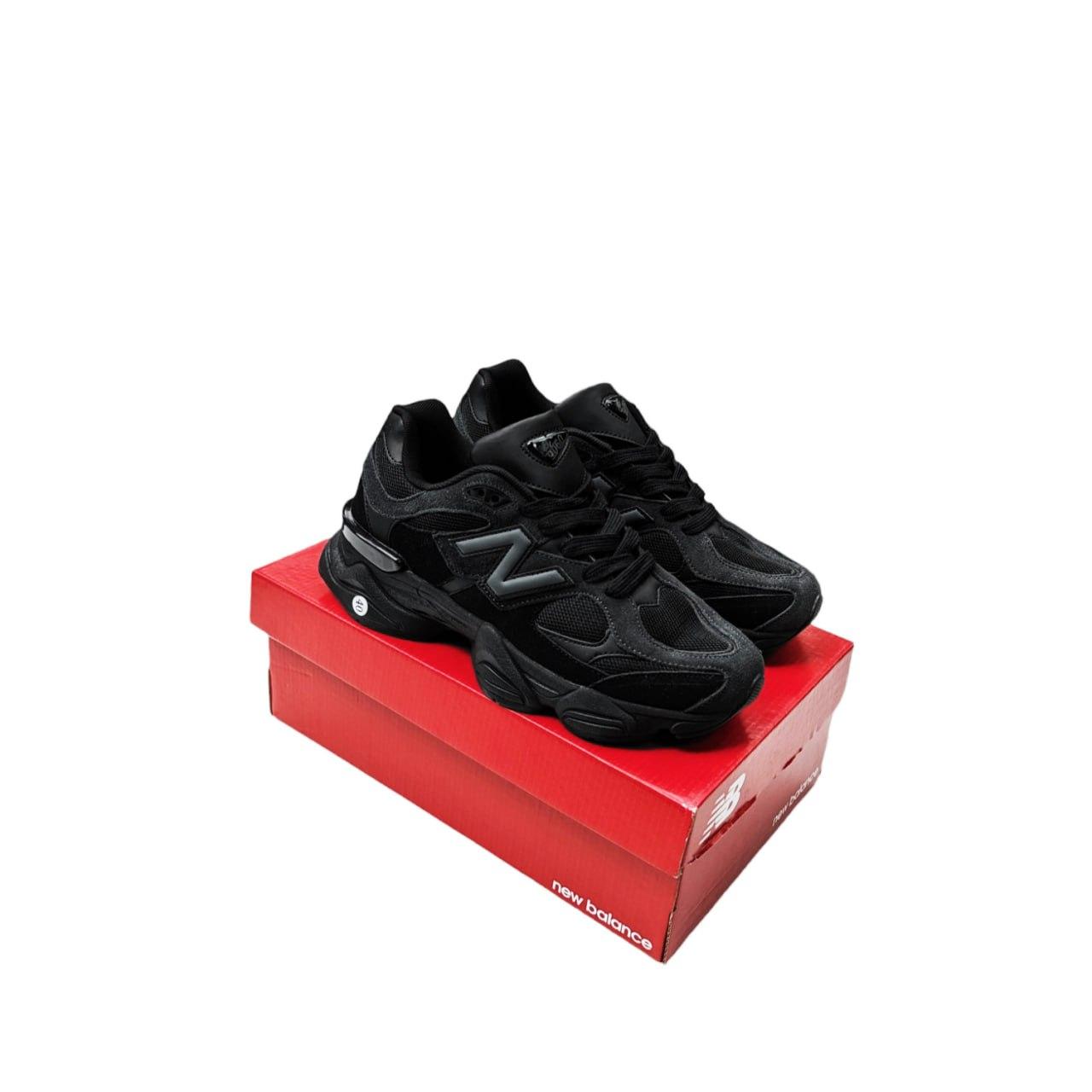 Чоловічі та жіночі кросівки New Balance 9060 Black (Чорні) Взуття Нью Баланс 9060 замша текстиль демісезон унісекс