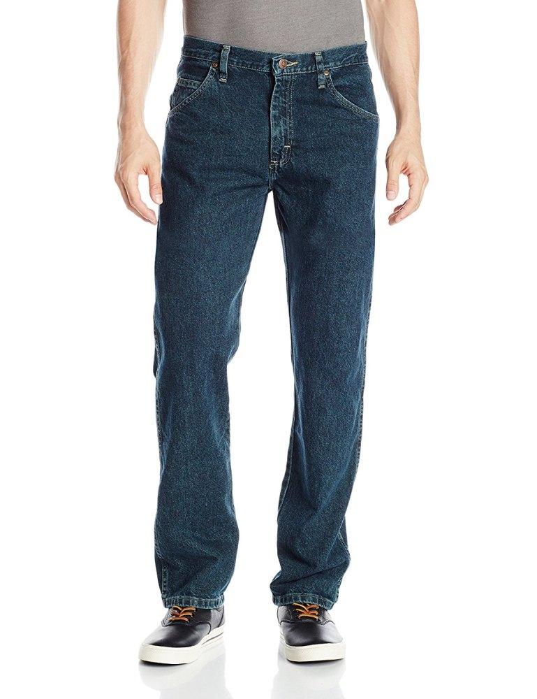 Джинси чоловічі Wrangler Authentics - Storm W30 L32 Синій (ZM100ST)