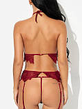 Еротичний комплект-бралет - червоний M (AJ203), фото 2