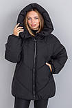 Жіноча зимова подовжена куртка Селін-2, фото 8
