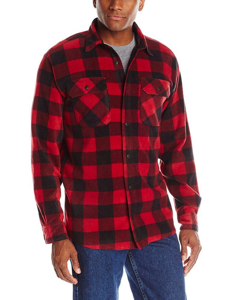 Сорочка із флісу Wrangler Authentics – Red Buffalo M (ZHCZP1R)