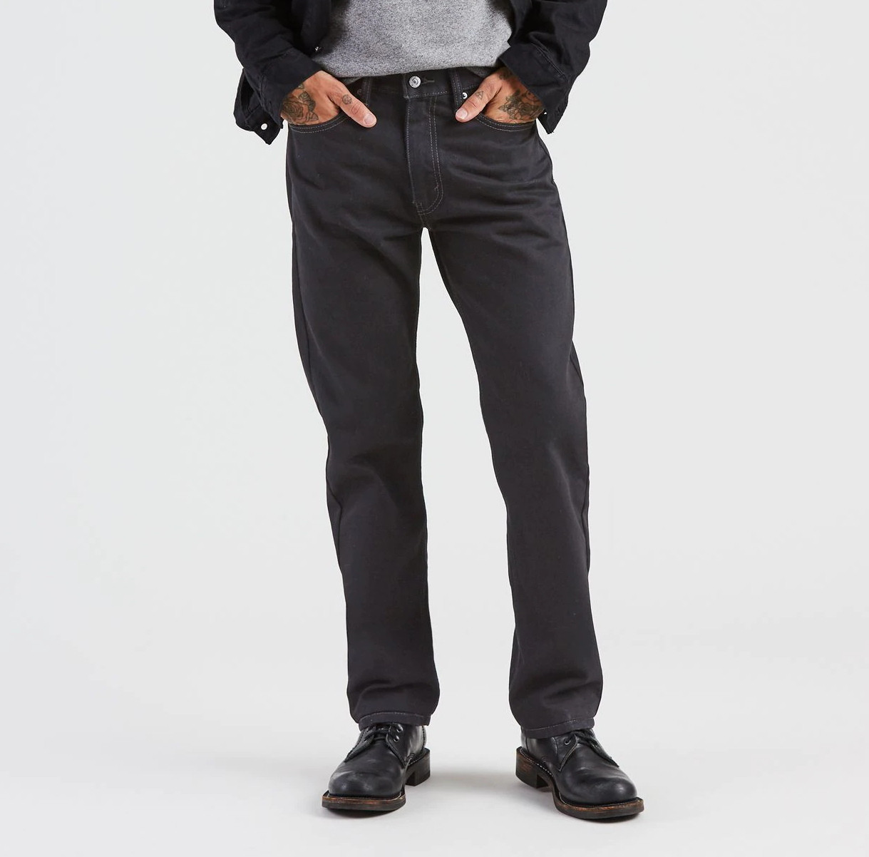 Класичні джинси Levi's 505 – Чорні W30 L32 (005050260)