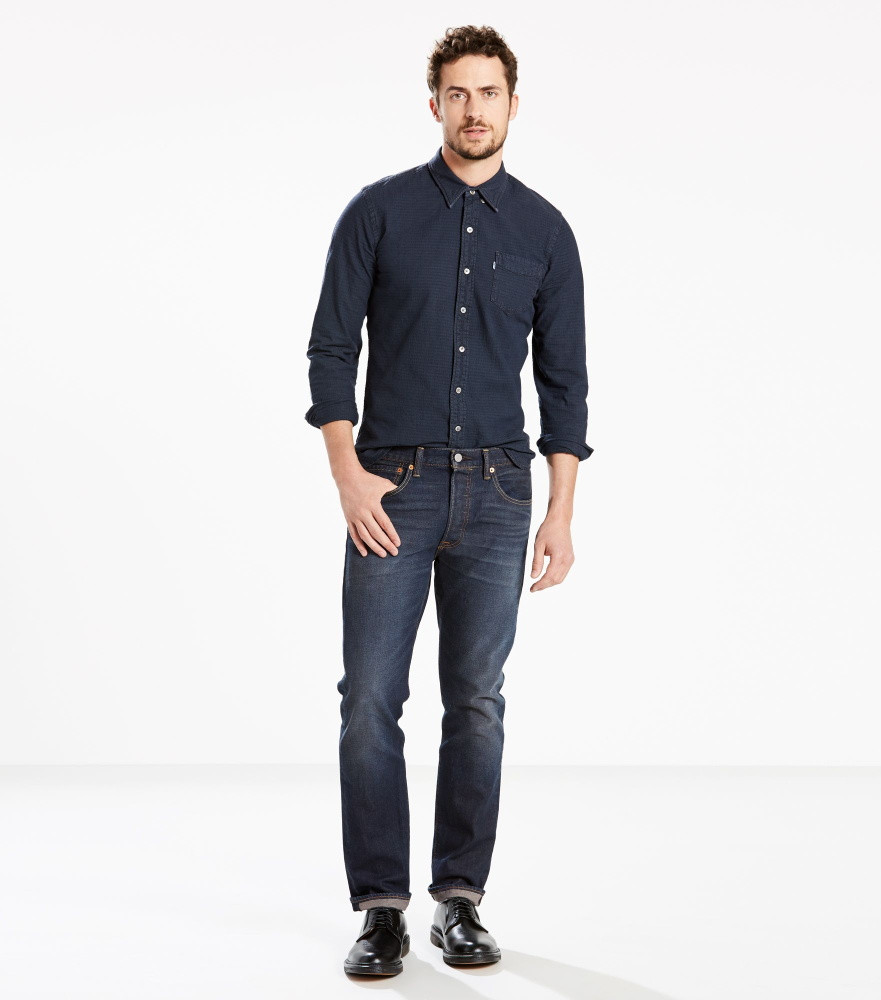 Стретч джинси Levi's 501 Original Fit – Anchor W30 L32 (005012501), фото 1