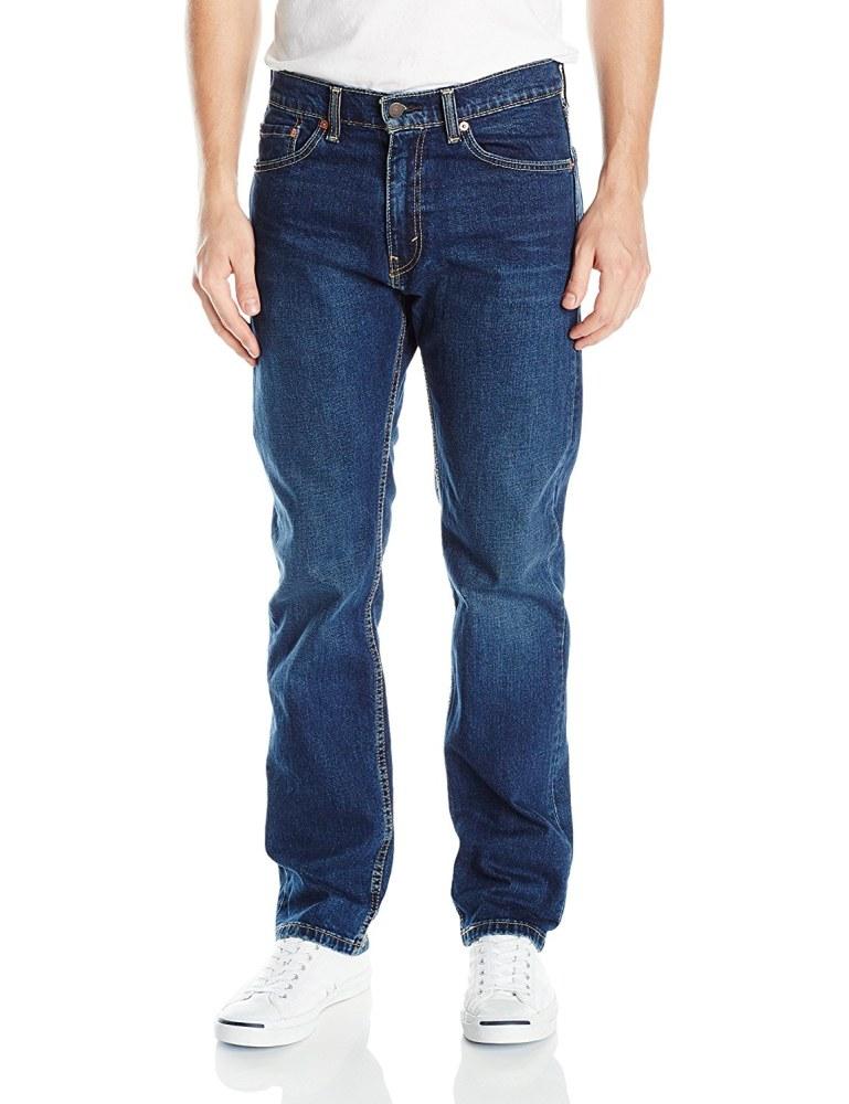 Чоловічі джинси Levi's 505 Regular Fit — Hawker W29 L32 Темно-синій (005051455)