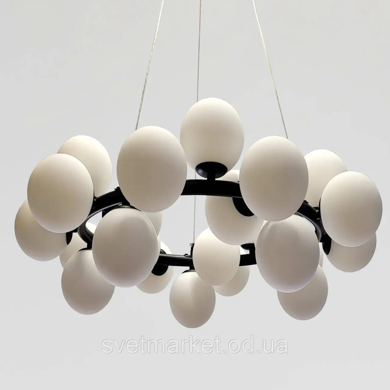 Підвісна сучасна люстра D123/25BK, фото 1