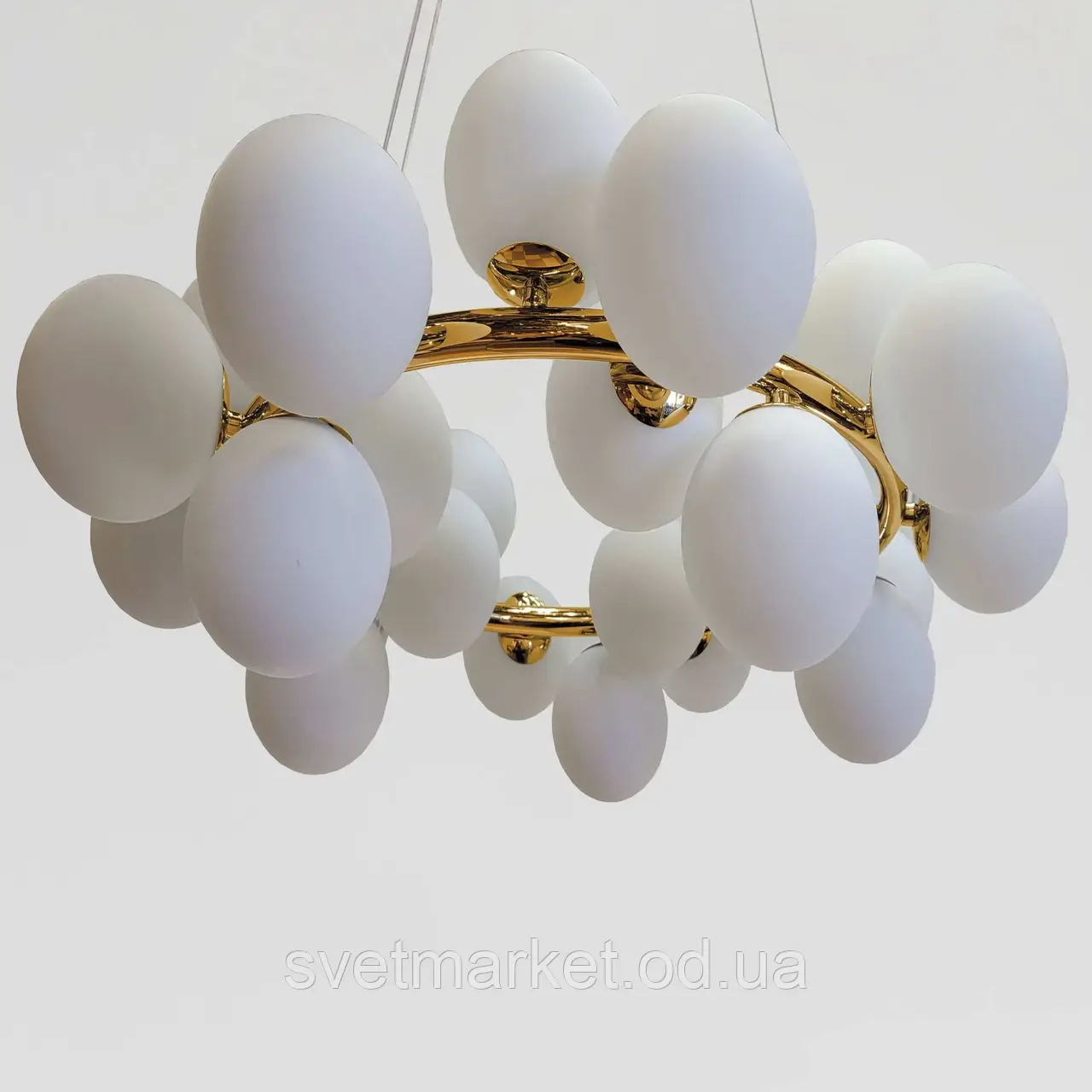 Підвісна сучасна люстра D123/25GD, фото 1