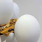 Підвісна сучасна люстра D123/25GD, фото 3