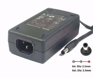 Блок живлення DVE DSA-0421S-05 (адаптер AC/DC 5V-4A) 5,5x2,1 mm 0.8 м БВ