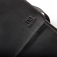 Сумка Чоловіча Планшет шкіра BRETTON 5190-3 black.Музькі сумки-планшети гуртом і в роздріб в Україні., фото 5