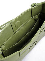 Жіноча шкіряна сумка 9606 Green.Купити жіночі сумки із натуральної шкіри trandbags.com.ua, фото 4