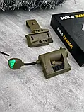 Тактичний ліхтар Charge-MPLS з кріпленням, Військовий налобний ліхтарик, Ліхтар FAST/MICH, фото 4