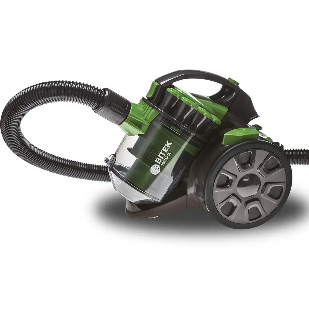 Пилосос вакуумний з контейнером для збирання пилу на 3 л BITEK BT-8663G Потужний пилосос циклонного типу, фото 1