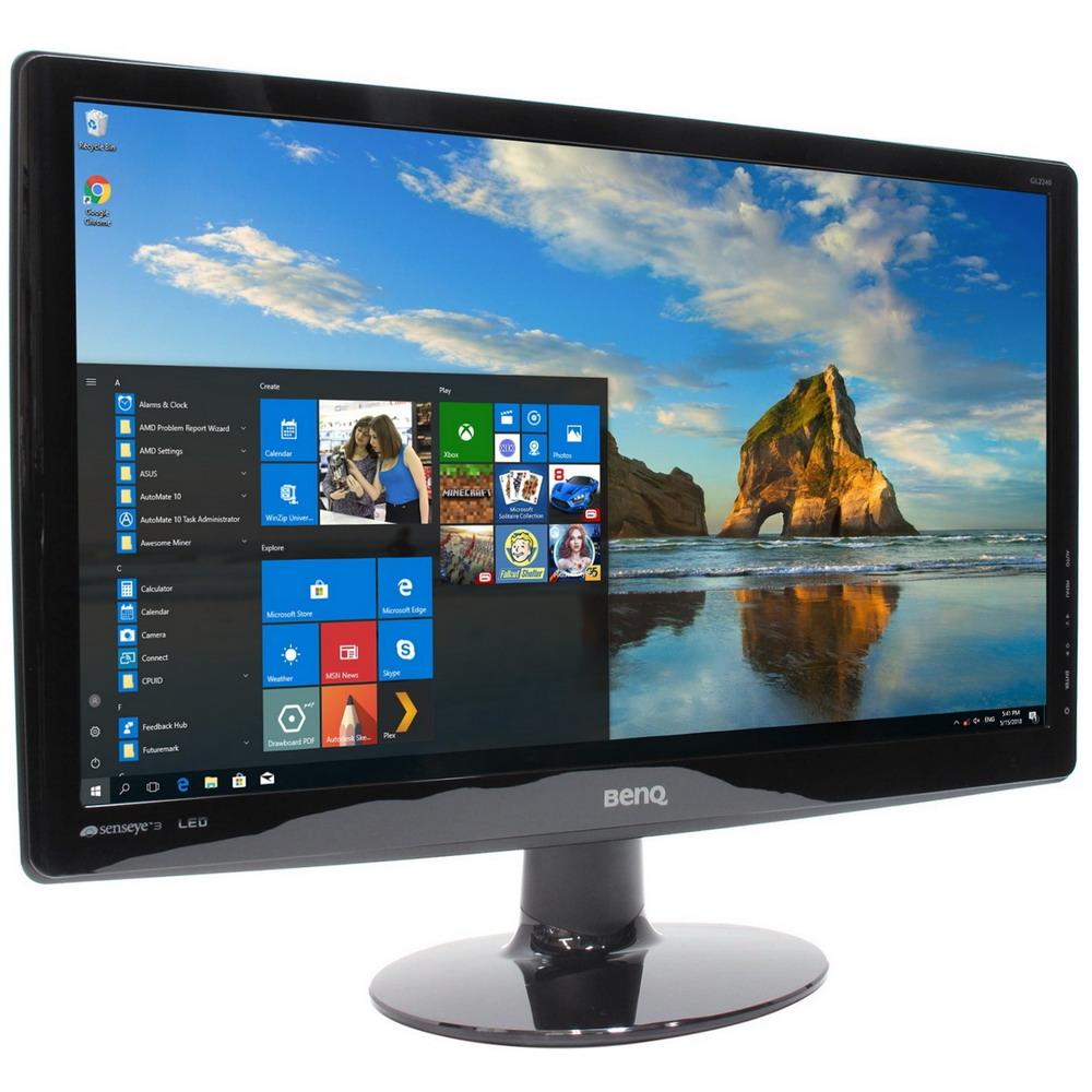 Монітор 22" FullHD 1920*1080 TN Benq GL2240M LED VGA DVI MM чорний бв A Гар.12міс!