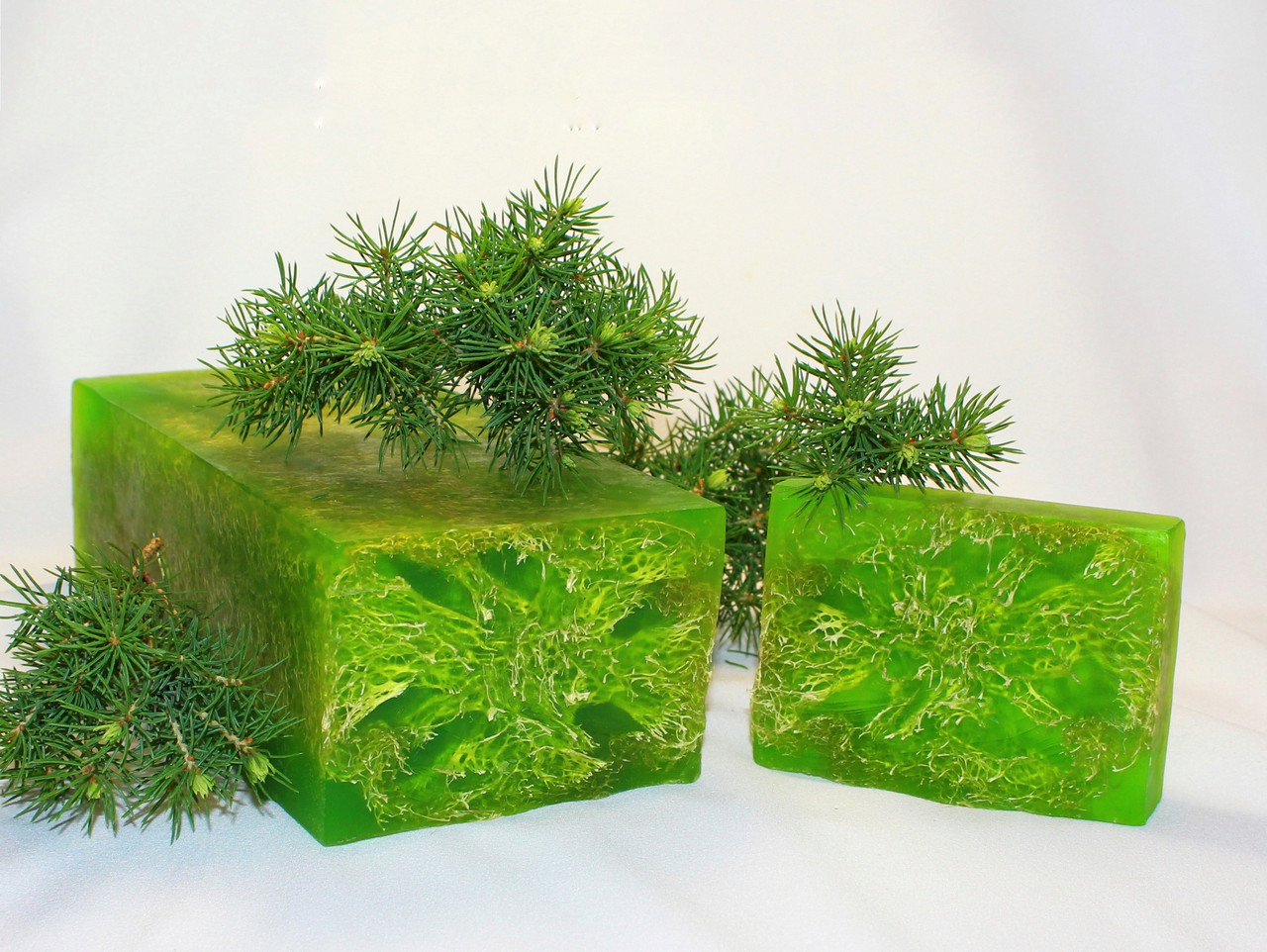 Мило вагове ручної роботи «Хвойне з люфою», фото 1