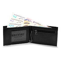Чоловіче шкіряне портмоне BRETTON 208G black.Купити чоловічі гаманці trandbags.com.ua, фото 4