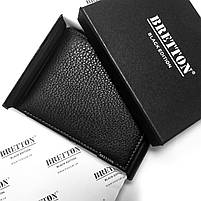 Чоловіче шкіряне портмоне BRETTON 208G black.Купити чоловічі гаманці trandbags.com.ua, фото 7