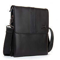 Сумка Чоловіча Планшет шкіра BRETTON 5299-3 black.Музькі сумки-планшети гуртом і в роздріб в Україні., фото 2