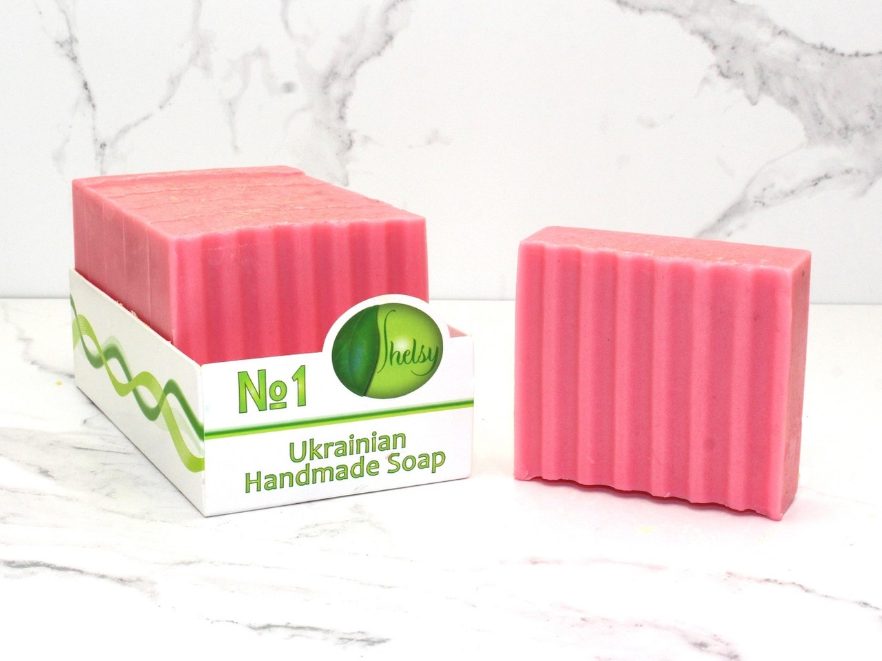 Мило вагове ручної роботи «Рожева глина», фото 1