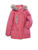 Tu Girls Рожеве пальто парка з капюшоном Дівчатка 9 -10-11 років 140 146 см