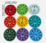 Дитяча розвиваюча іграшка Математичний сенсорний спінер ( гра спіннер множення та ділення ), фото 4