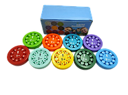 Дитяча розвиваюча іграшка Математичний сенсорний спінер ( гра спіннер множення та ділення ), фото 8