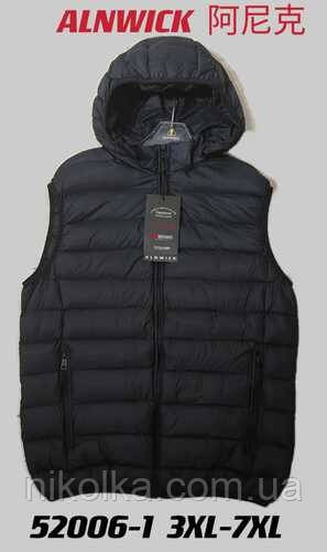 Безрукавки чоловічі оптом, 3XL-7XL рр., арт. Si-52006-1