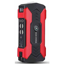 Пускозарядний пристрій/бустер для авто Jump Starter J12 28000mAh Чорно-червоний 44885