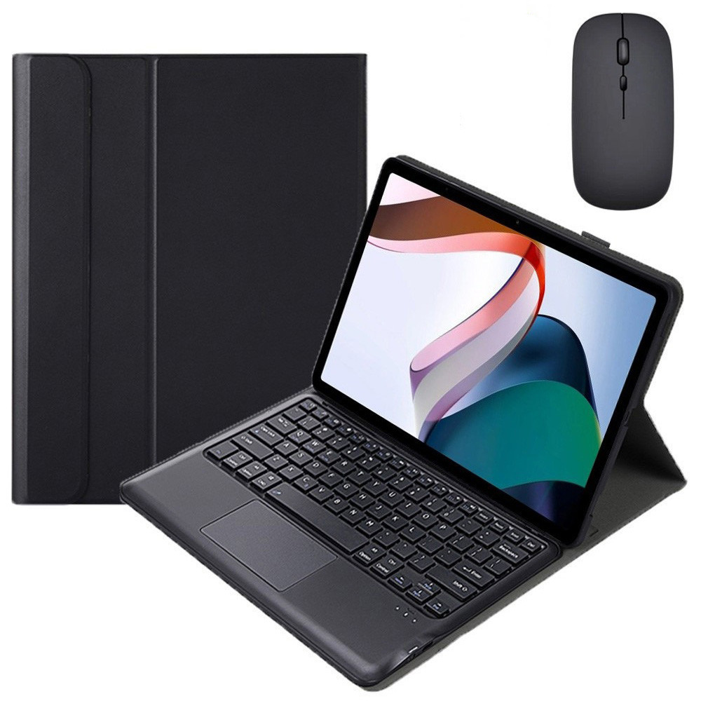 Чохол-клавіатура Smart Cover + Мишка для Oppo Pad Air Ukr+Ru+En Black