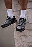 Чоловічі кросівки Asics Gel-Kahana 8 Black Grey Взуття Асикс Гель Кахана сірі текстиль демісезон, фото 10