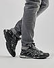 Чоловічі кросівки Asics Gel-Kahana 8 Black Grey Взуття Асикс Гель Кахана сірі текстиль демісезон, фото 11