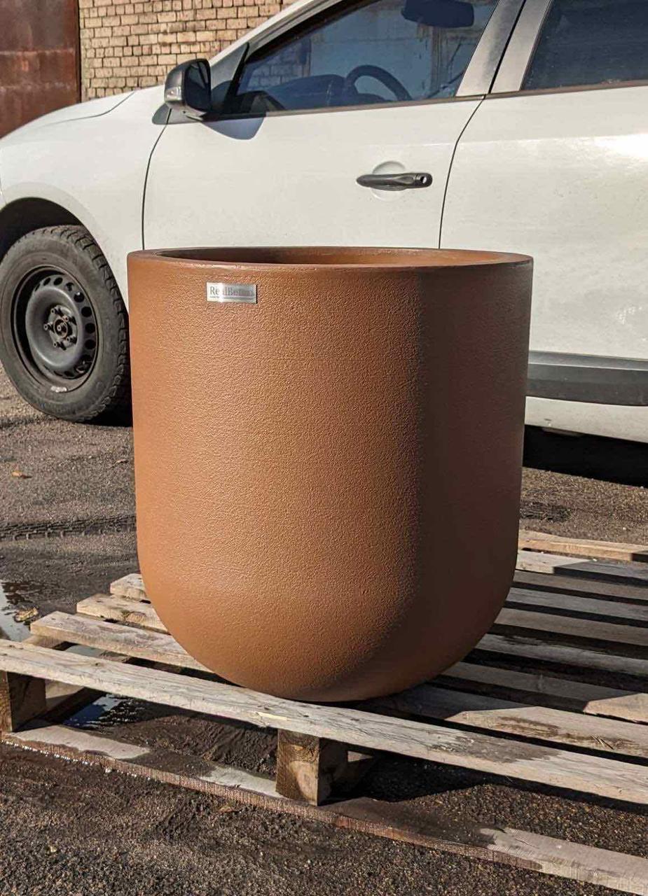 Вазон бетонний - Ірма В620мм х Д570мм у фарбуванні, фото 1