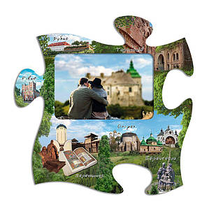 Фоторамка-пазл "Дубно, Рівне, Острог, Переяслав, Берестечко"