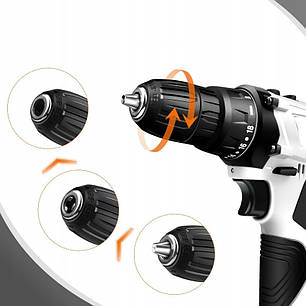 Шуруповерт акумуляторний 1,3 Аг, 12V Bedee, фото 2