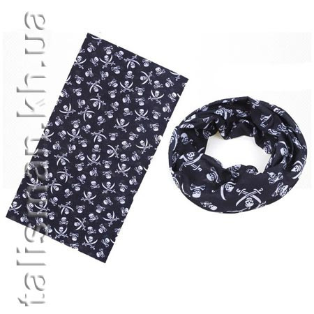 Бафф (бандана-трансформер) MS-12 "Черепа з шаблями"