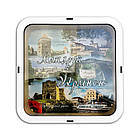 Дерев'яна копілка "Мандруй Україною. Тернопільщина" біла, фото 2