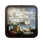 Дерев'яна копілка "Мандруй Україною. Тернопільщина" коричнева, фото 2