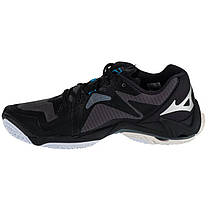 Кросівки для волейболу чоловічі Mizuno Wave Lightning Z8 V1GA2400-52 Black, фото 4