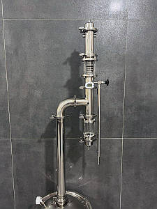 2" Magnum Spirit + екстрактор Сокслета (без куба) бражно-ректифікаційна колона
