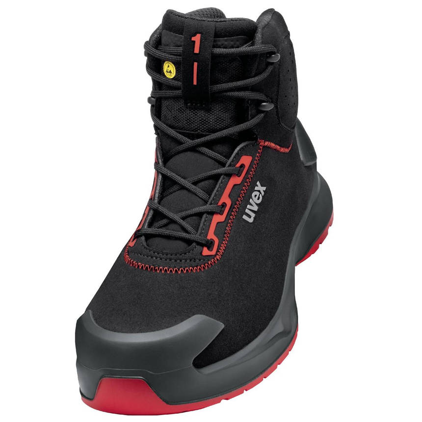 Захисні спортивні черевики високі uvex 1 x-craft safety shoes S3L FO SR SC (6804243), фото 1