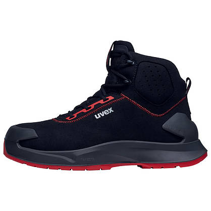 Захисні спортивні черевики високі uvex 1 x-craft safety shoes S3L FO SR SC (6804243), фото 4
