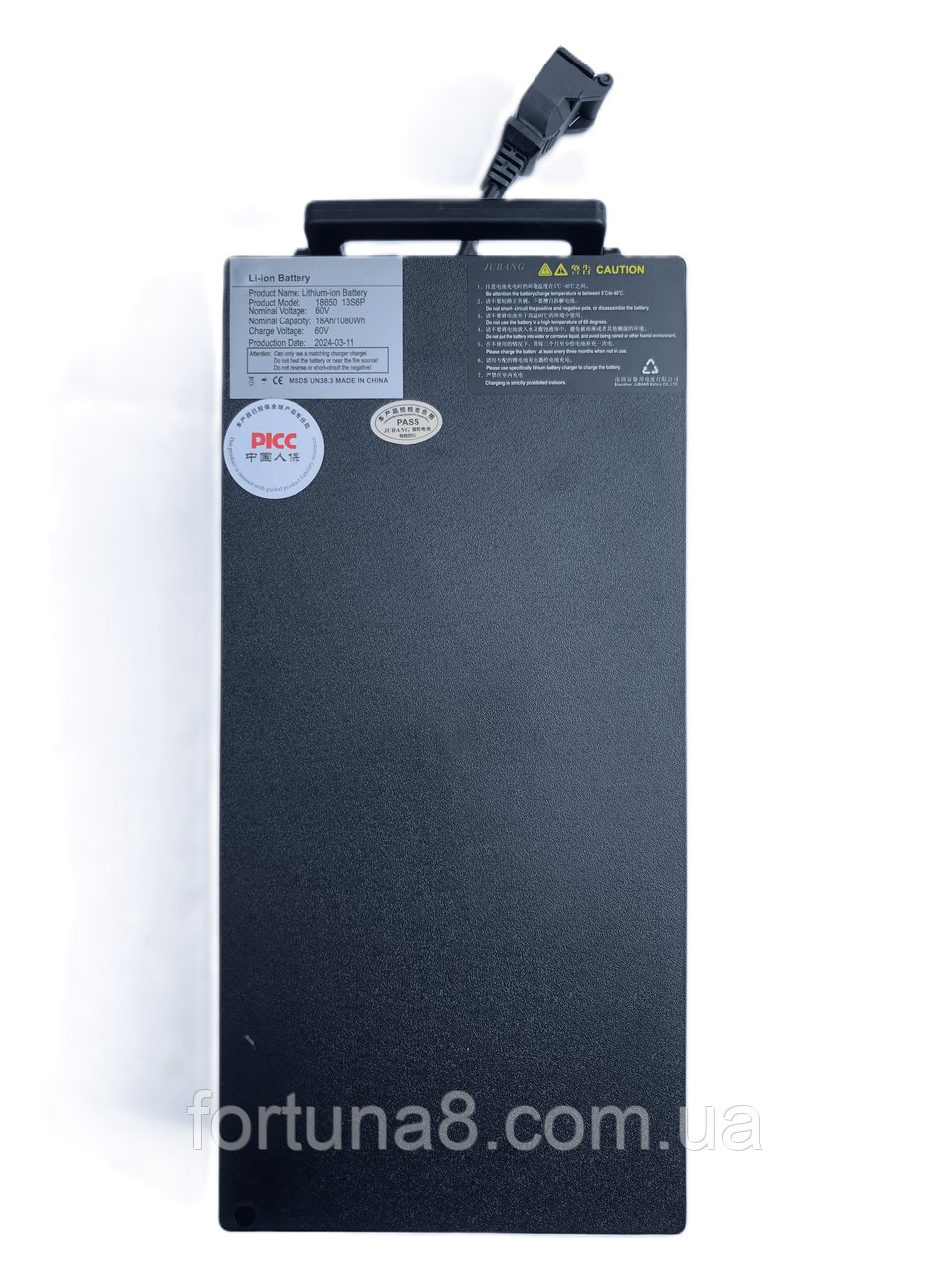 Акумулятор літієвий 60 V 18 000 Ah