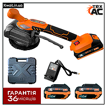 Акумуляторна вібраційна присоска для укладання плитки ТEX TTM50 2 АКБ 20 В 2.0 Ач