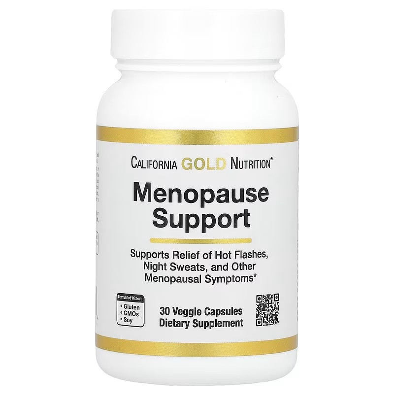 Комплекс для підтримки під час менопаузи California Gold Nutrition Menopause Support 30 капс.