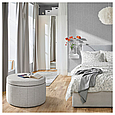 Пуф з місцем для зберігання SIDSJO  IKEA 605.623.42, фото 6