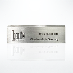 Фугувальні стругальні ножі для деревини Leniv 120х35х3 DS, фугувально-стругальний ніж, строгальний ніж Leniv