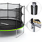 Батут Zipro Jump Pro 12FT 374см з внутрішньою сіткою, фото 3