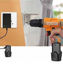 Акумуляторний шуруповерт HONTOP 12В 1,3 Ач з набіром викруток, фото 3